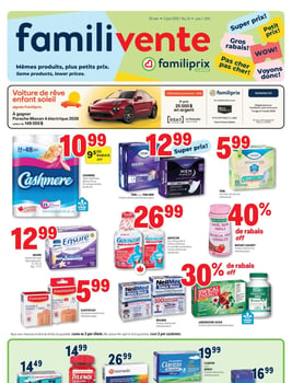 Circulaire Familiprix - Clinique Circulaire Familiprix - Clinique